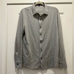 Robert Barakett Cotton Work Button Down Shirt